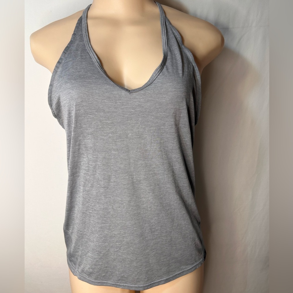 J.Crew X New Balance Collab Free Flow RacerbackTank Top Gray Size M. Relaxed Fit